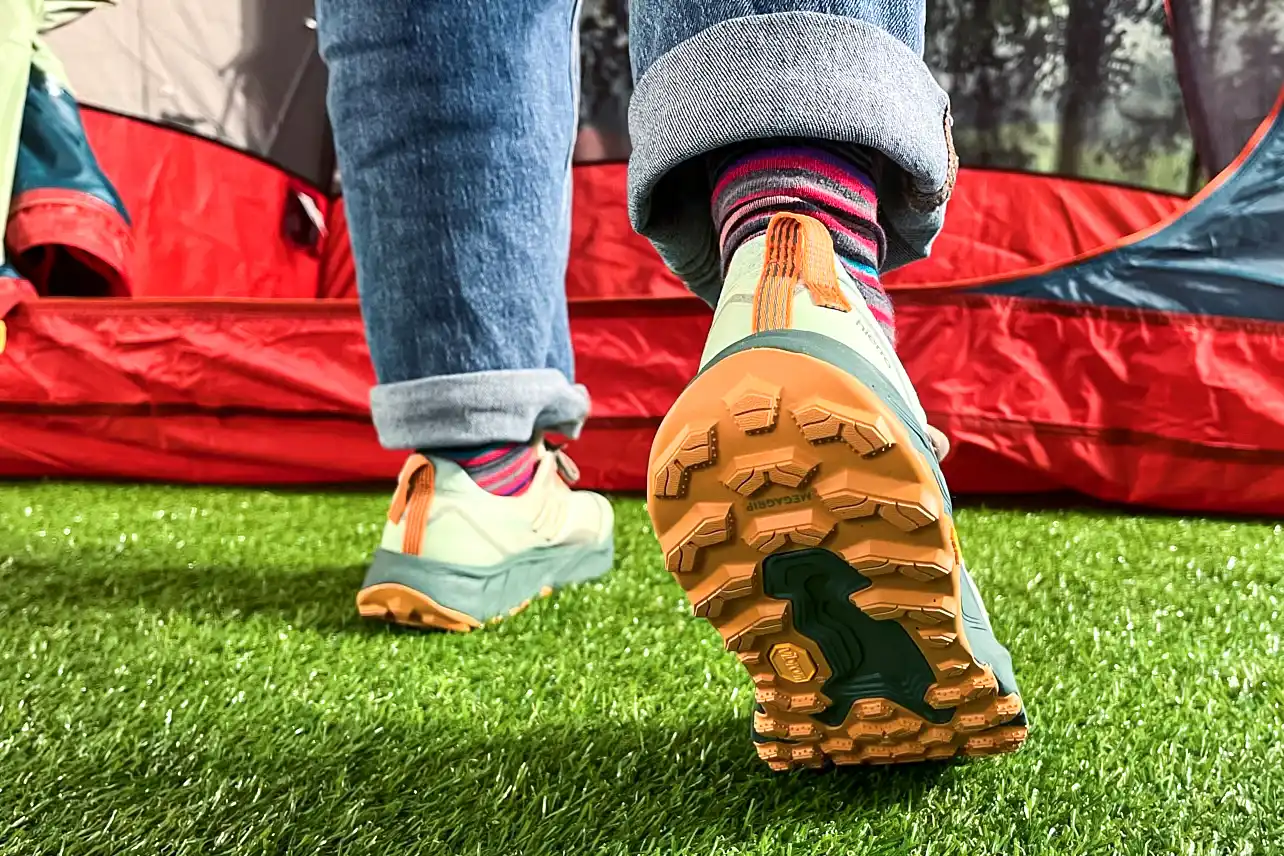 The bottom of the New Balance Women's Fresh Foam X Hierro v9 Running Shoes