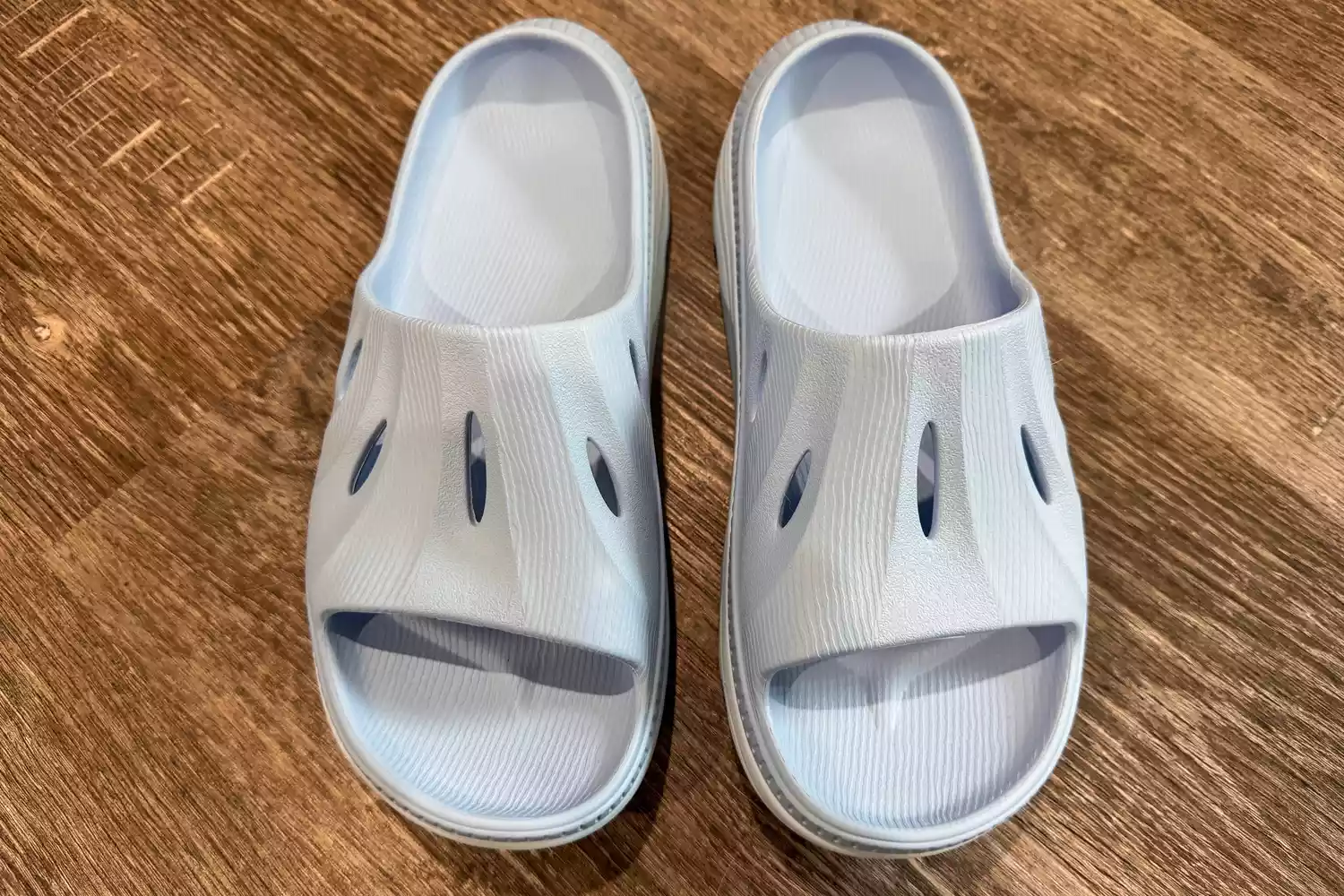 An overhead view of a pair of ARISIC Recovery Slides