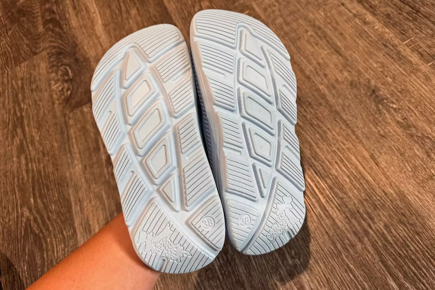 The bottom treads on a pair of ARISIC Recovery Slides