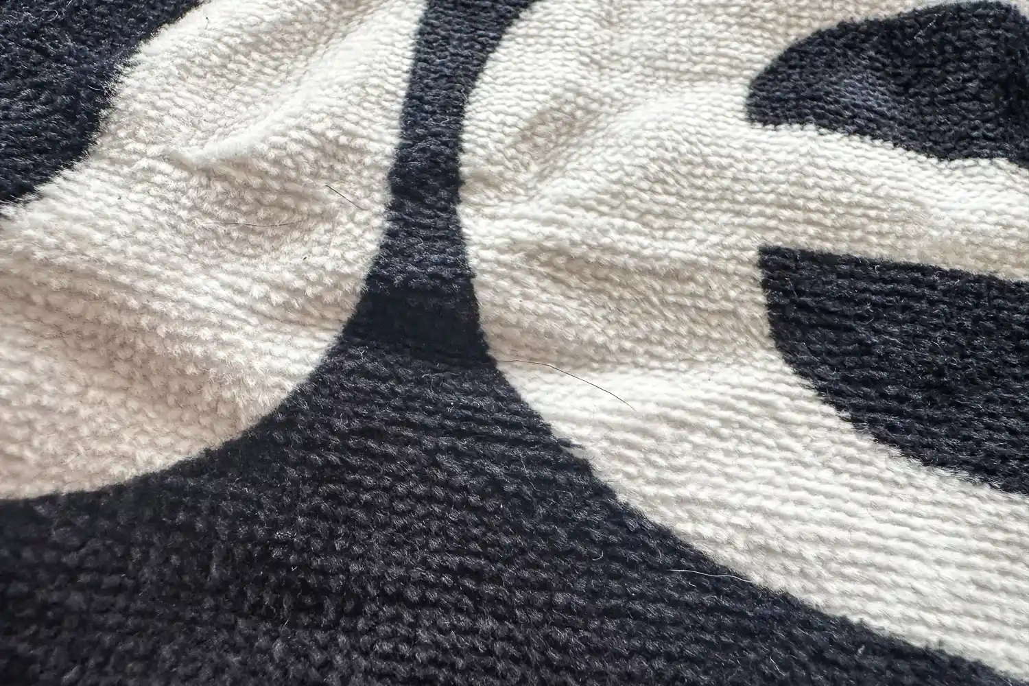 The texture of fabric on the Rogue Gym Towel