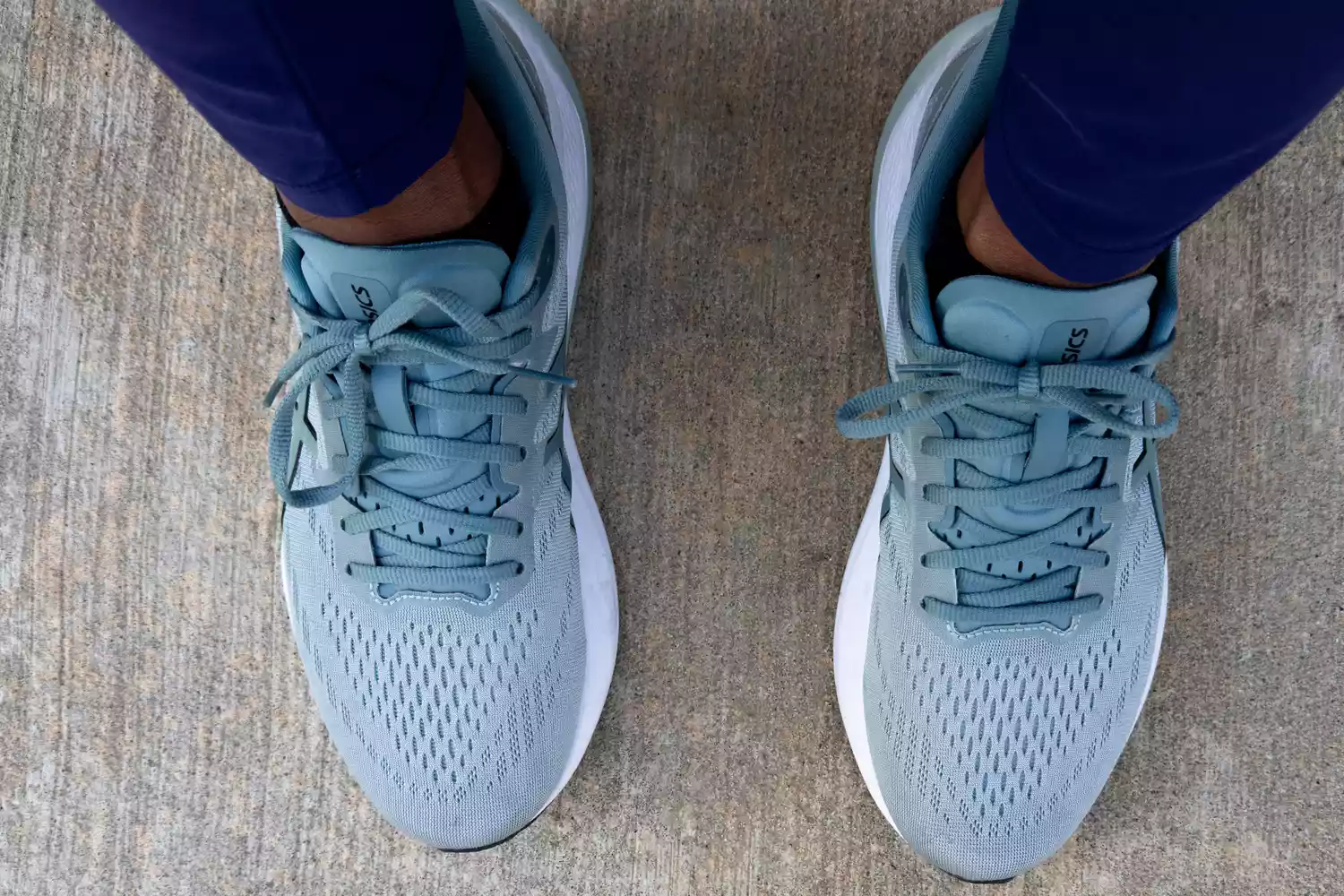 An overhead view of the Asics Women's GT-2000 12 sneakers