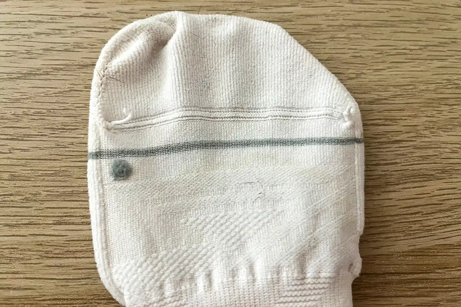 The toe on the Thorlo EXRUN003 Experia X SPEED Performance Cushion Ankle Sock