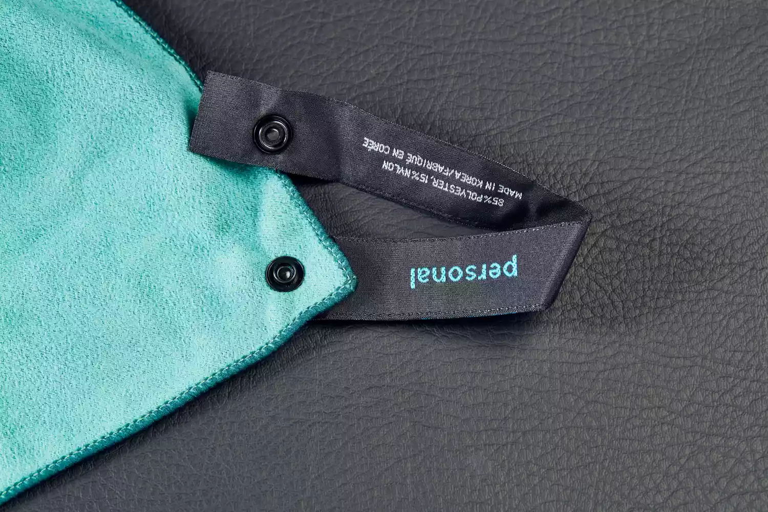 close up of Packtowel microfiber towel