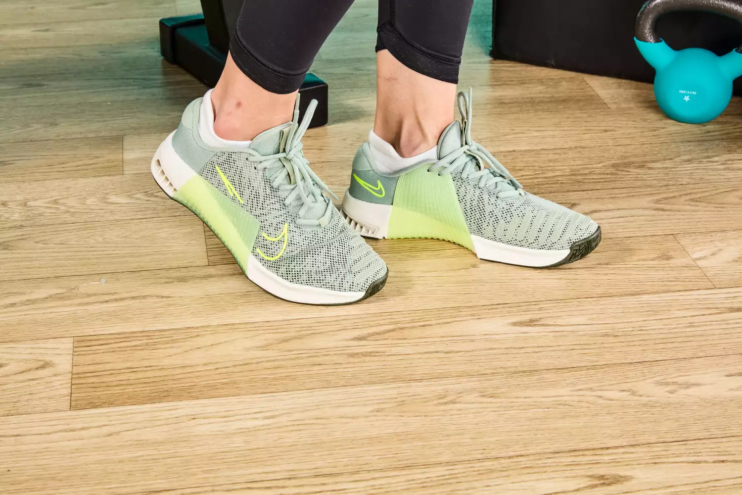 Person wearing Nike Women's Metcon 9