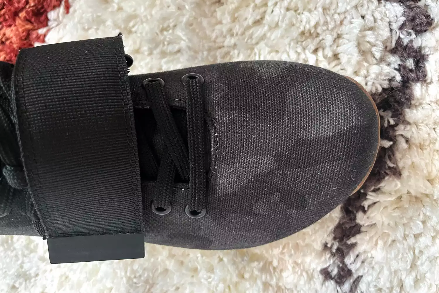 An overhead view of the NOBULL Women's Canvas Lifter Shoe