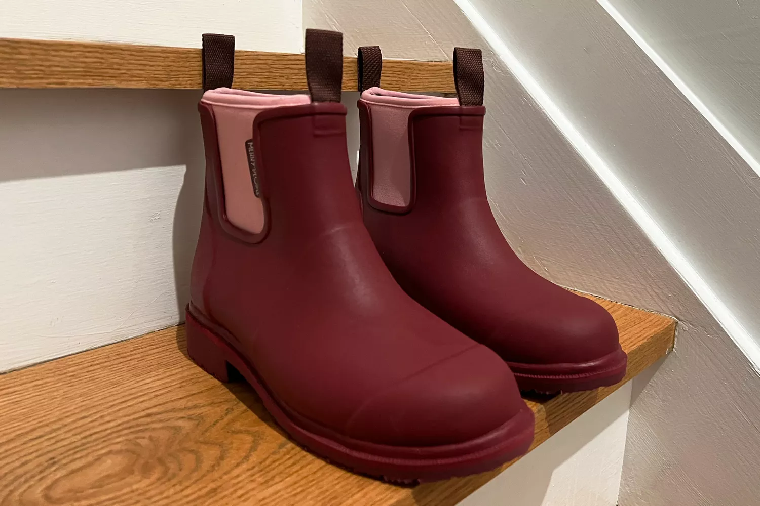 A pair of Merry People Bobbi Rain Boots