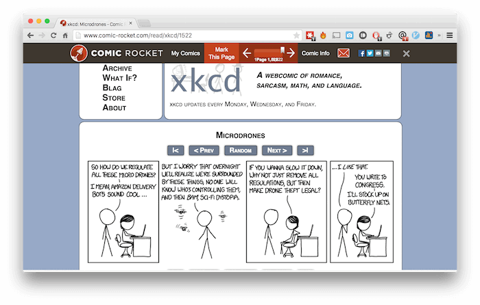 Comic Rocket website.
