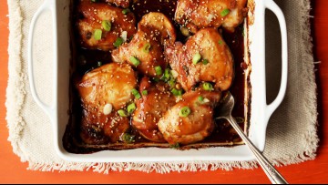 Korean Roast Chicken Thighs