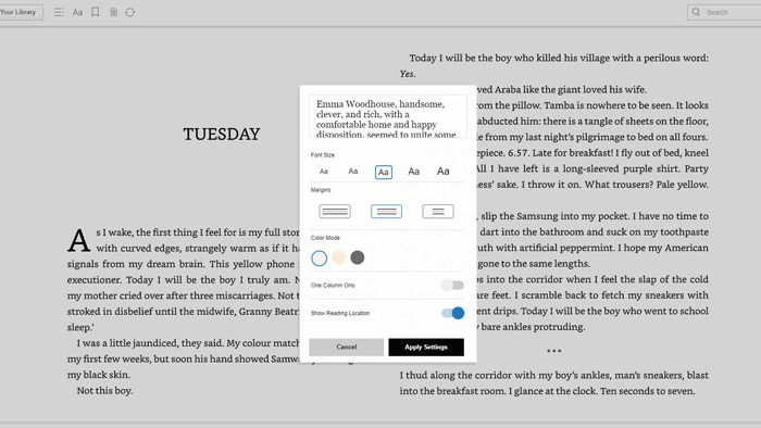 What Is Kindle Cloud Reader Settings