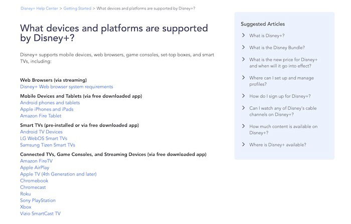 What You Need Disney Plus Platforms