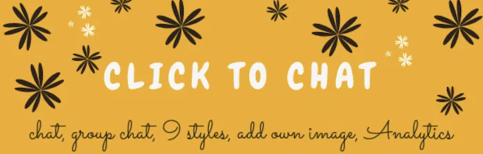 The Click To Chat WhatsApp chatbox plugin.