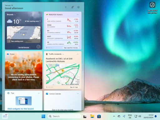 Windows 11 Widgets no news feed