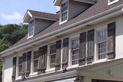 A home with several windows.