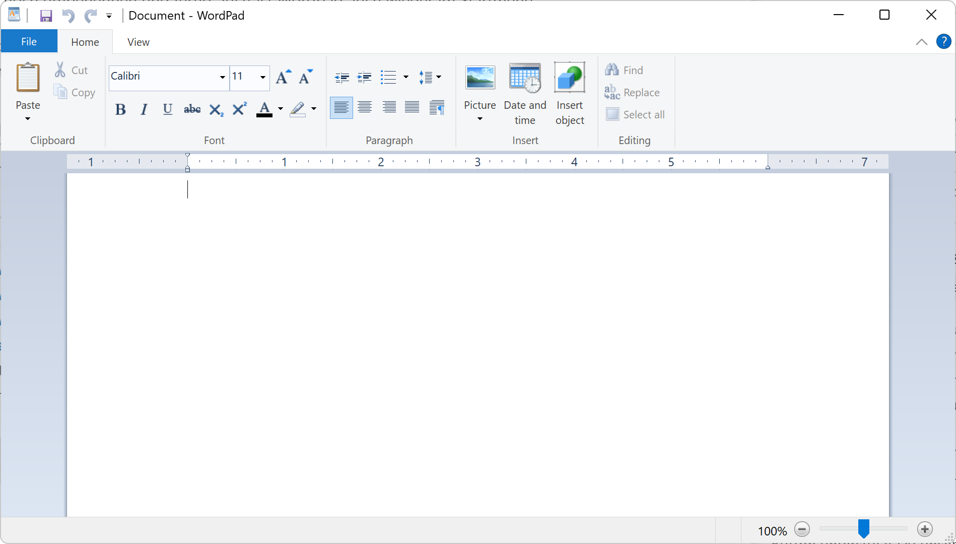 How to restore the WordPad text editor in Windows 11