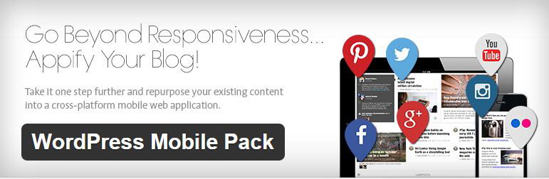 Wordpress Mobile Pack 2.0 WordPress plugin.