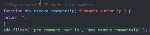 wp-remove-comment-ip-address-add-code-snippet wp-remove-comment-ip-address-add-code-snippet