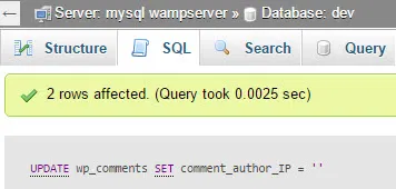 wp-remove-comment-ip-address-query-executed wp-remove-comment-ip-address-query-executed