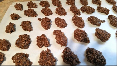No-Bake Chocolate Oatmeal Cookies