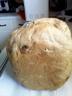 Cinnamon Raisin Bread for the Bread Machine