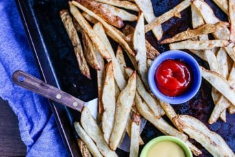 Zesty Oven Baked Fries