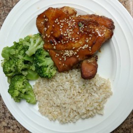 Korean Roast Chicken Thighs