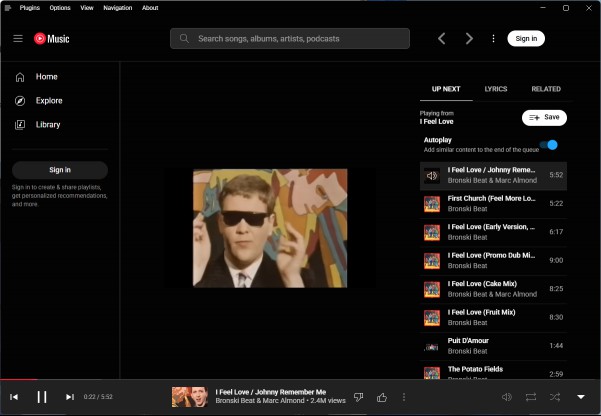 YouTube Music Desktop App