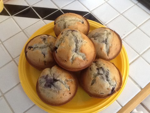 Old-Fashioned Blueberry Muffins