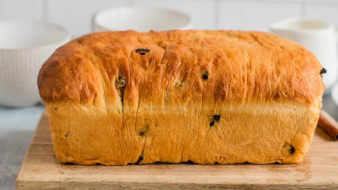 World's Best Cinnamon Raisin Bread (Not Bread Machine)