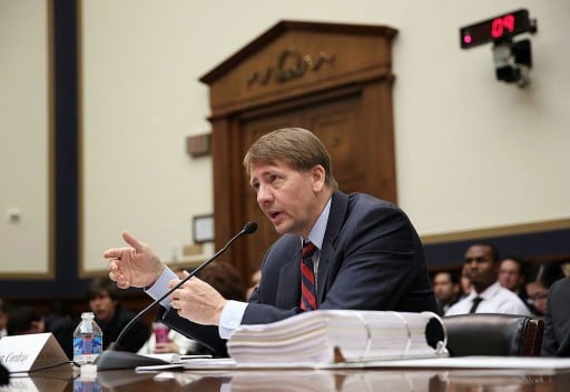 Richard Cordray, first CFPB director, testifies at Congressional committee