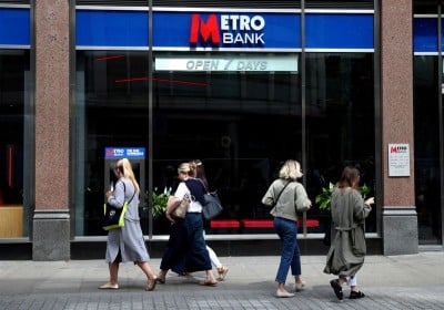 UK's Metro Bank rejected takeover approaches from Shawbrook, in talks for debt restructuring, equity injection - media