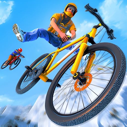 Ice biker free online bike game